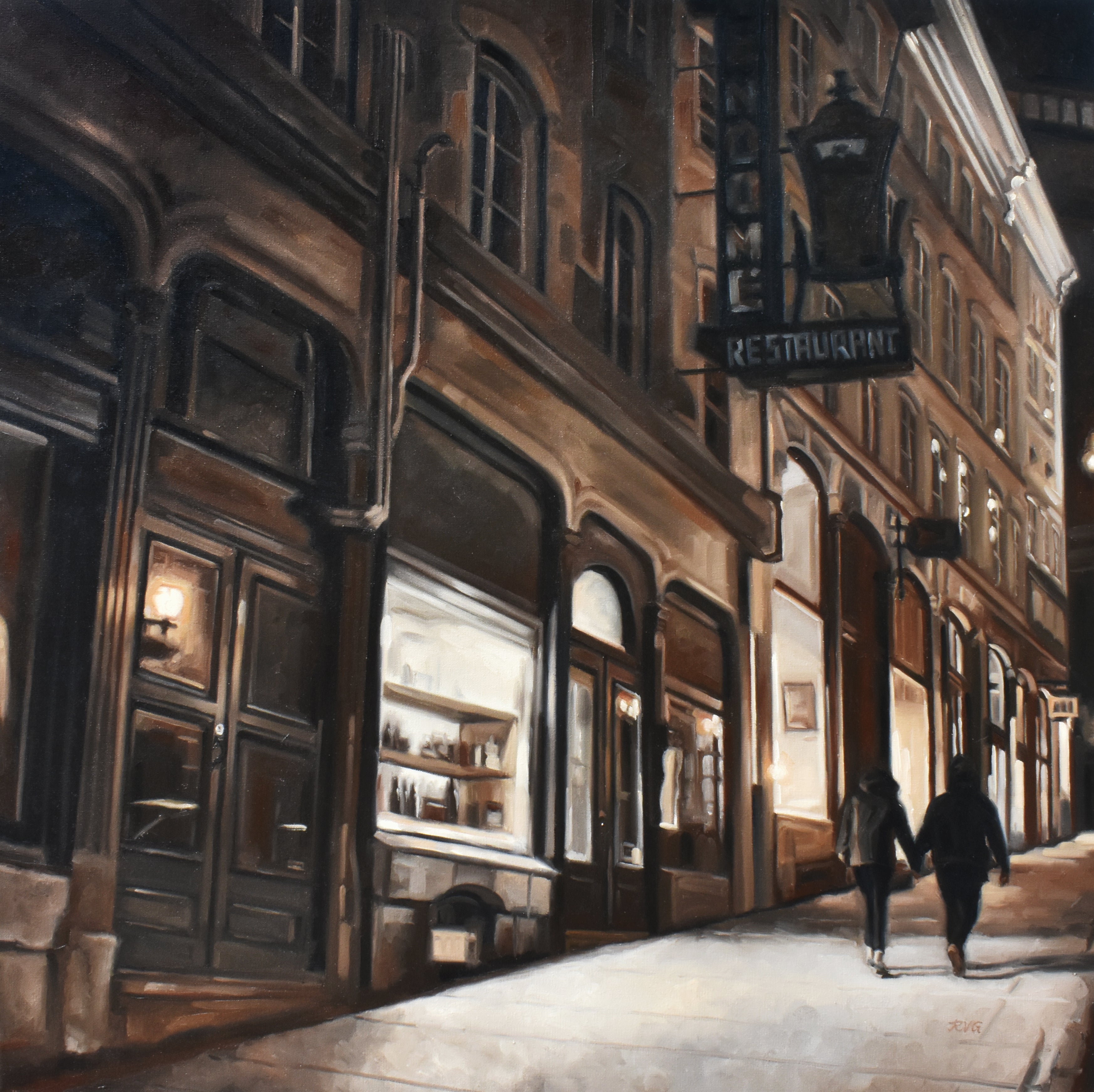 Côte de la Montagne, QC - Original Oil Painting