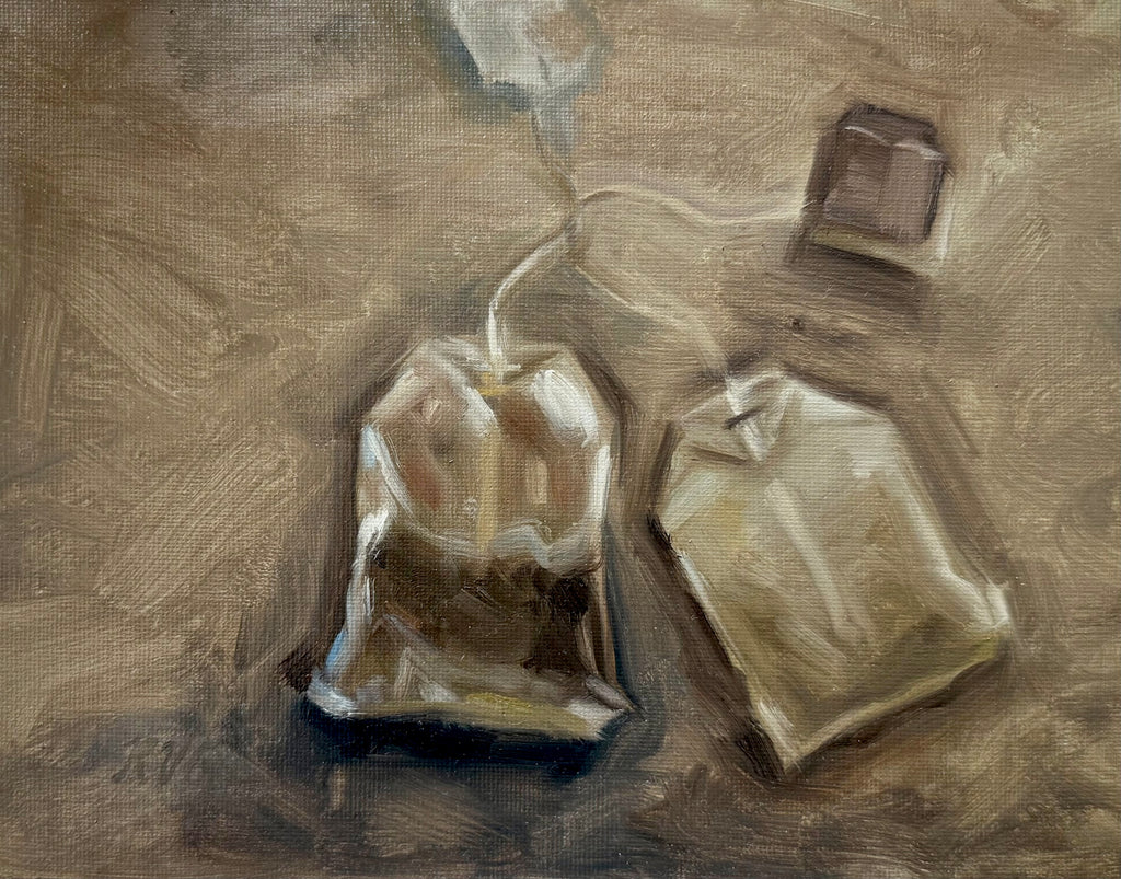 5”x7” postcard "Steeped Love"