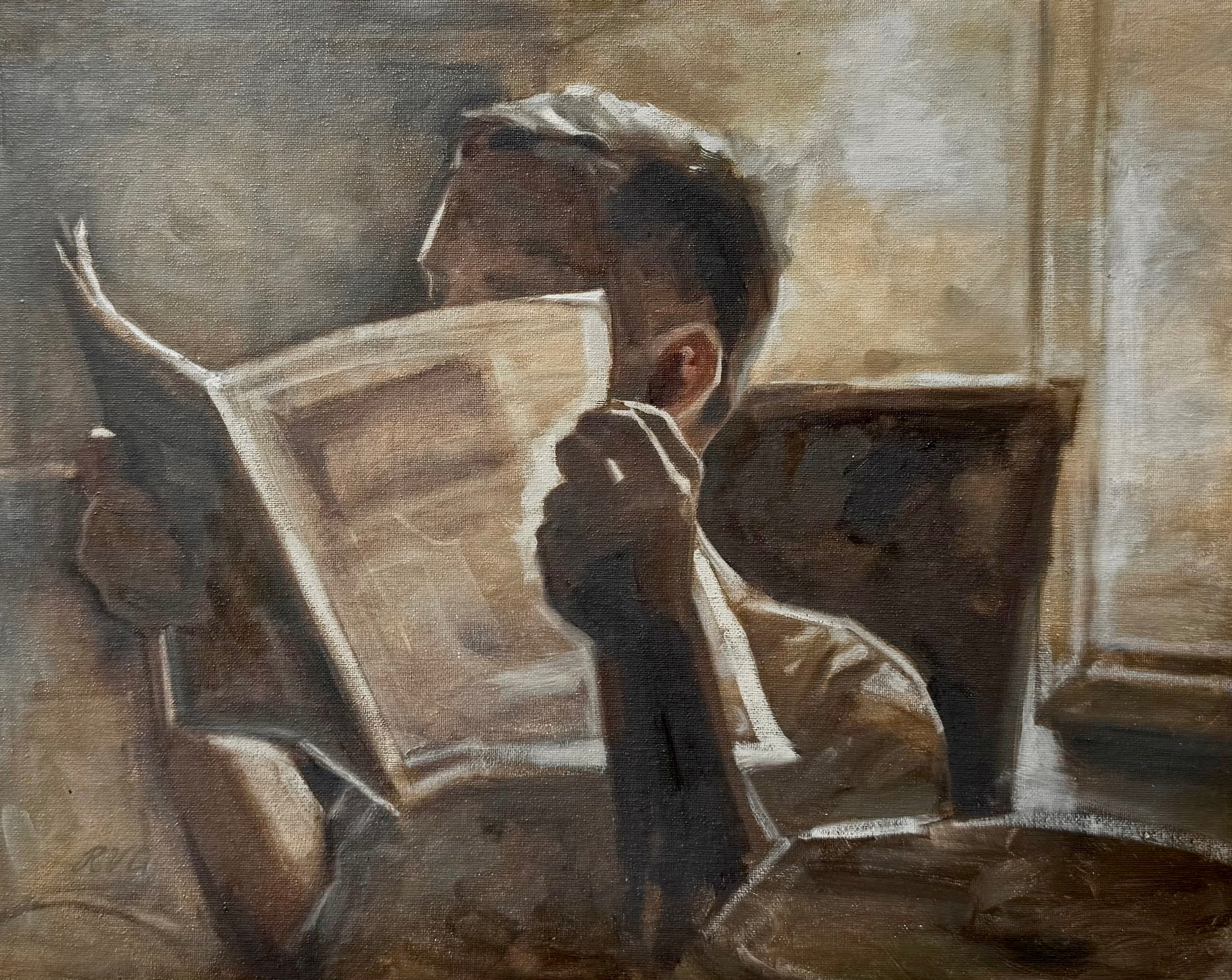 Thank you, Dad - Original Oil Painting