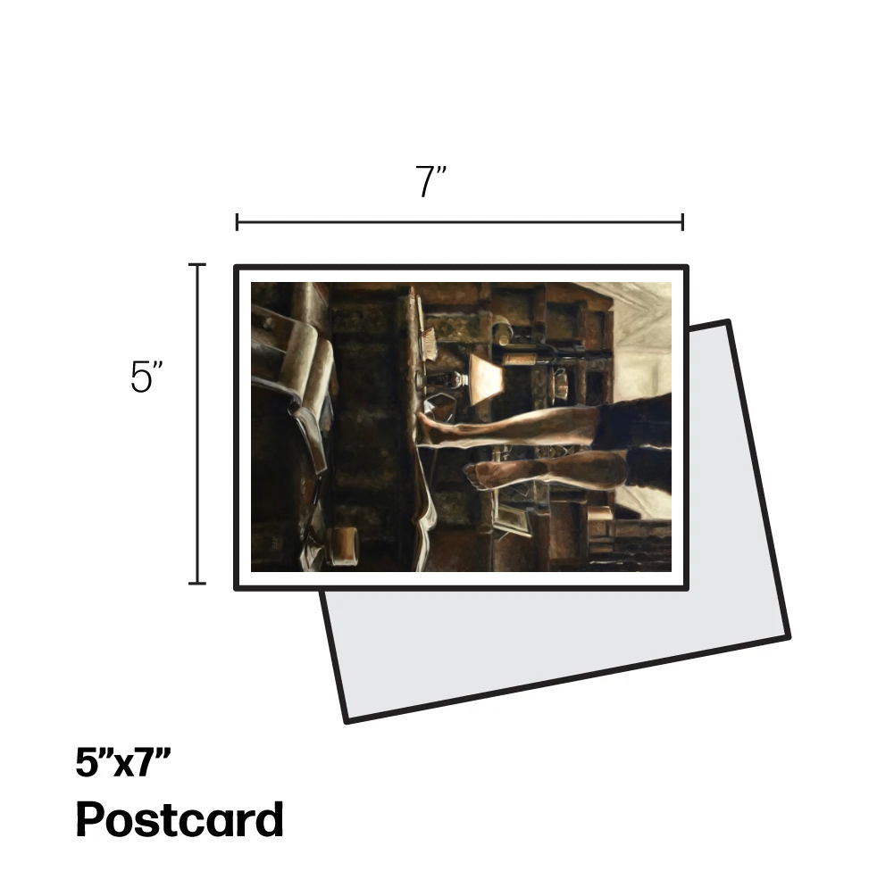 One Step at a Time 2 - Postcard 5"x7"