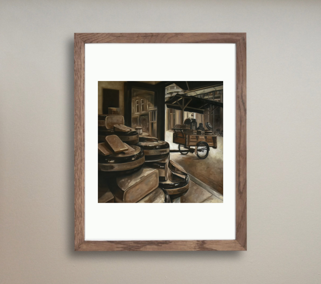 Kaashuis in Haarlem - Print